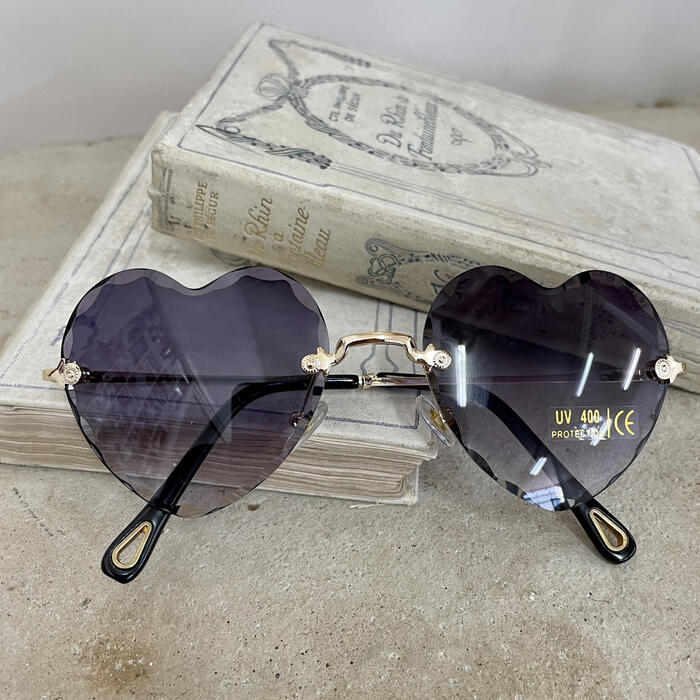 Cut glass Sunglasses - Purple